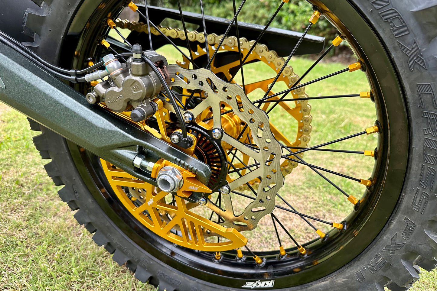 KKE Aluminum Rear Brake Disc Guard Fit SURRON Ultra Bee 2023-2025 (Collective)