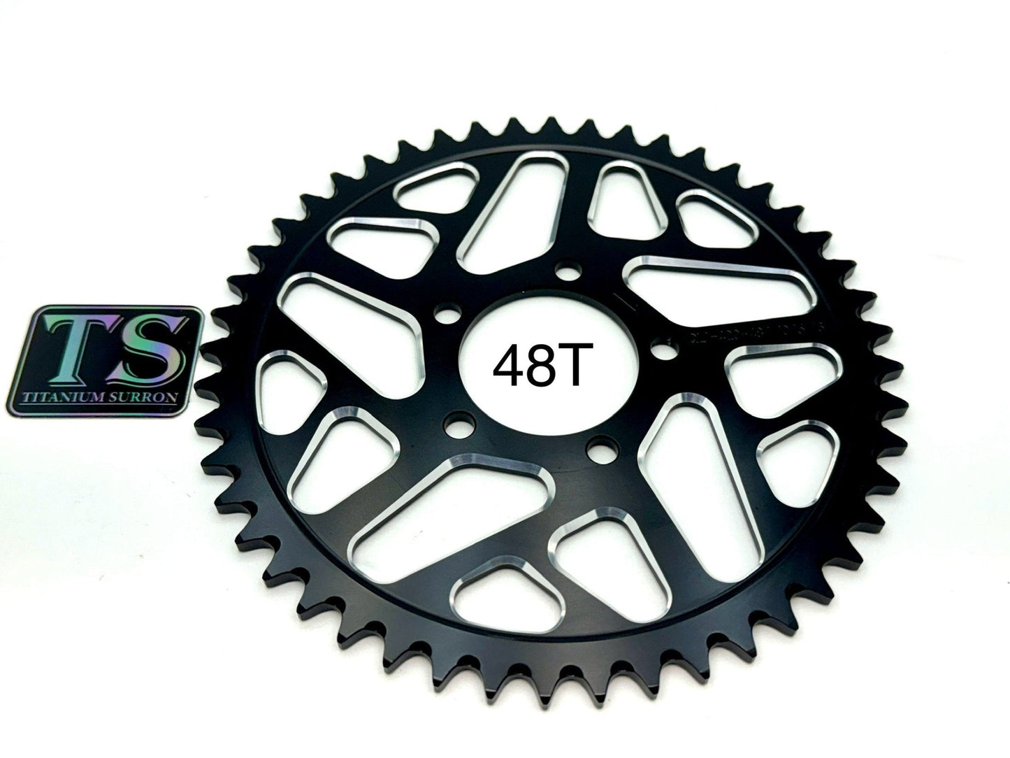48 Tooth Hardened Aluminum 420 Sprocket for E-moto