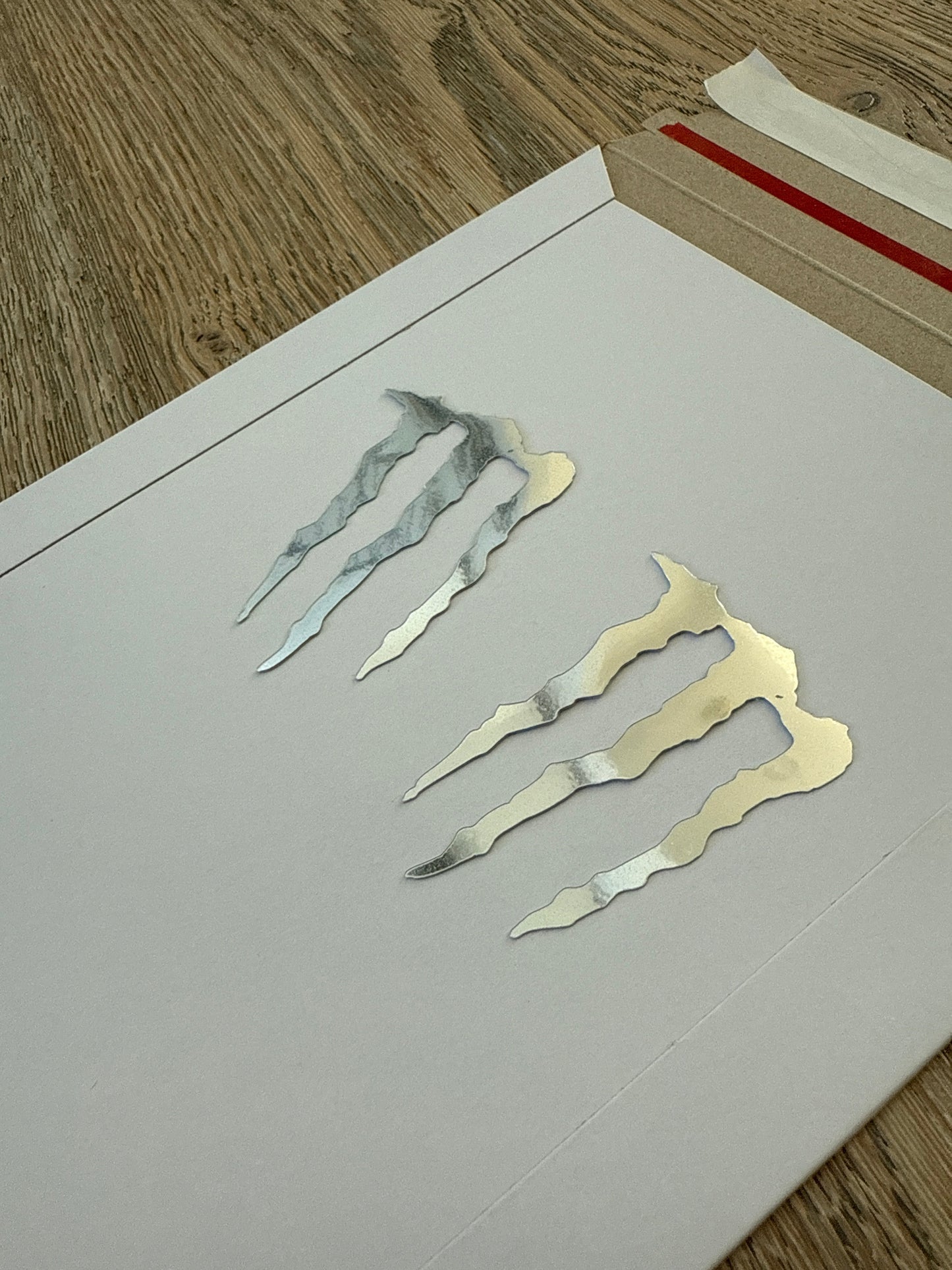 Chrome Monster Stickers