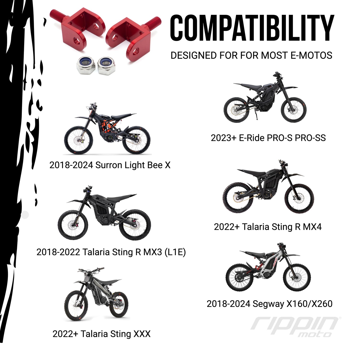 Replacement Foot Peg Mounts