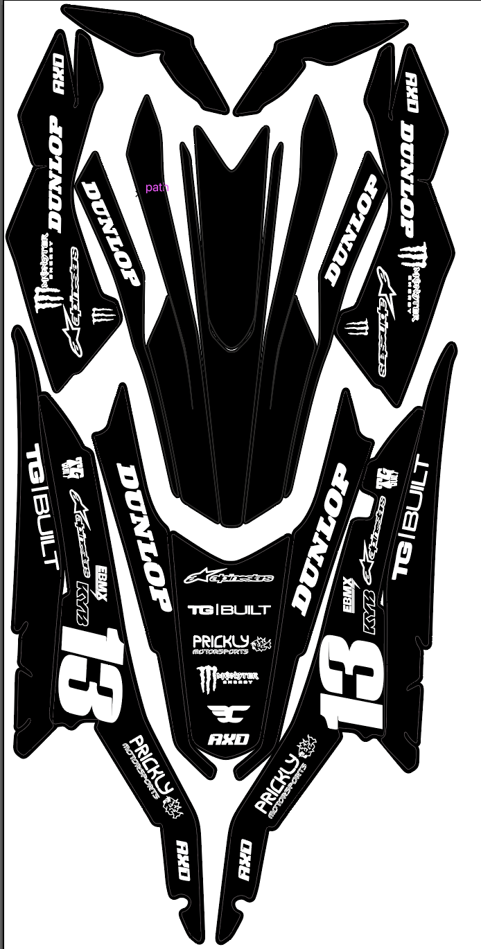 Surron Ultra Bee Full Graphic Kit