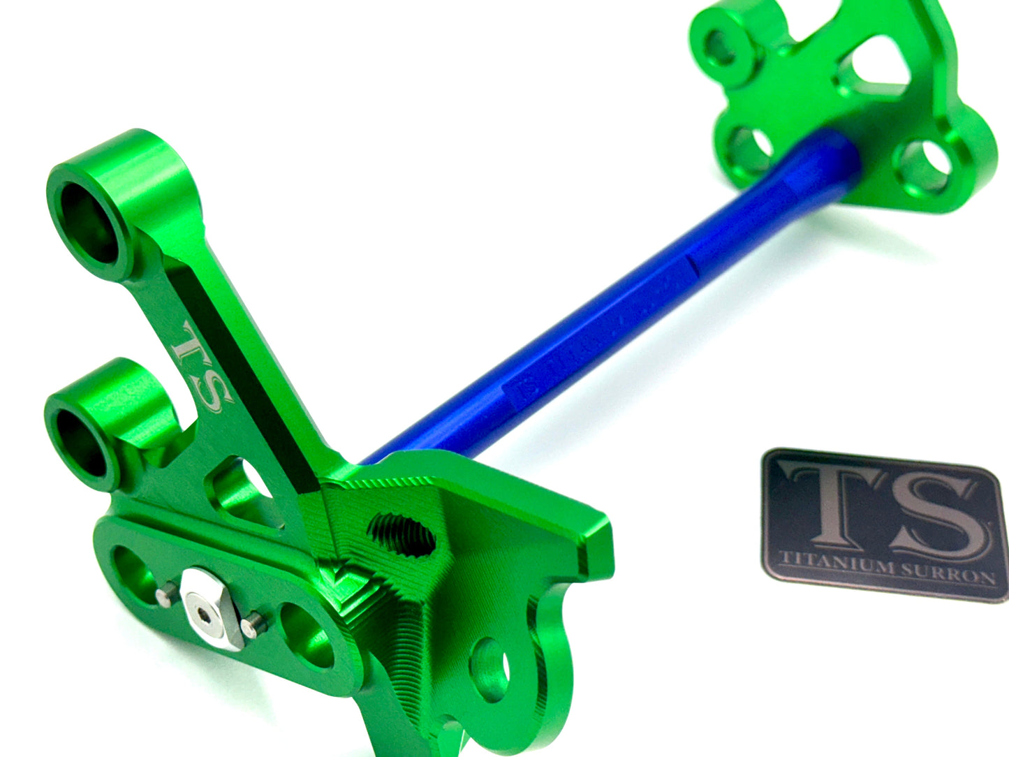 Custom CNC Aluminum Footpeg Bracket Assembly E-Ride Pro