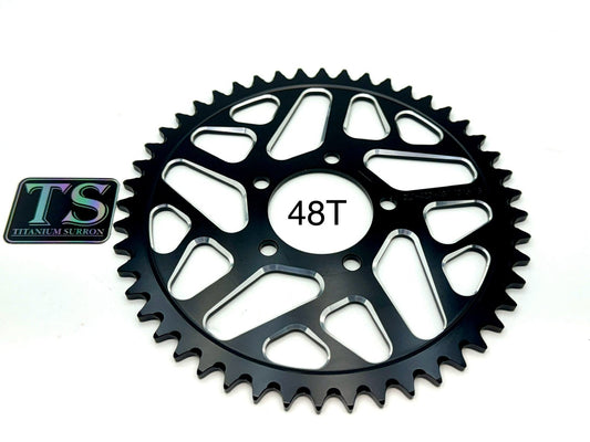 48 Tooth Hardened Aluminum 420 Sprocket for E-moto