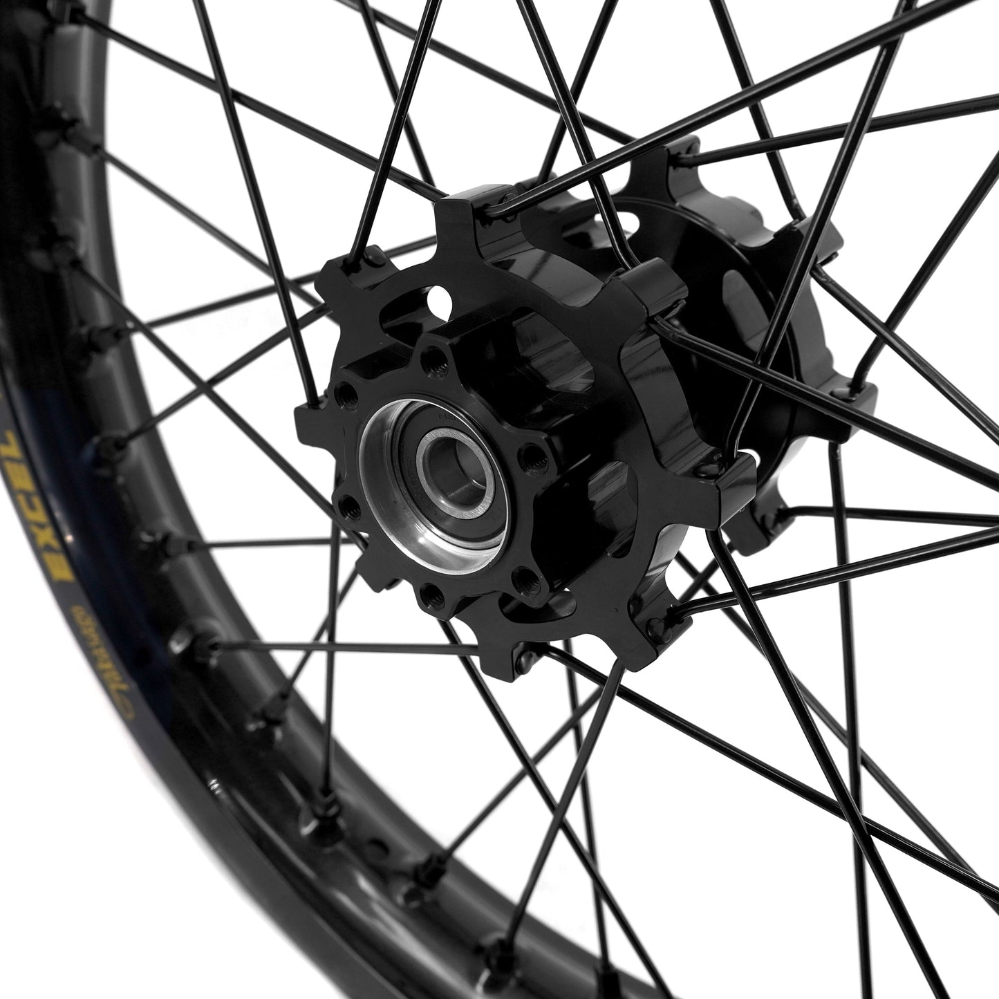 US Stock KKE 19" 16" Spoke Alloy Wheels Fit Talaria Sting MX3 / R MX4 Electric E-bike Black Takasago EXCEL Rims