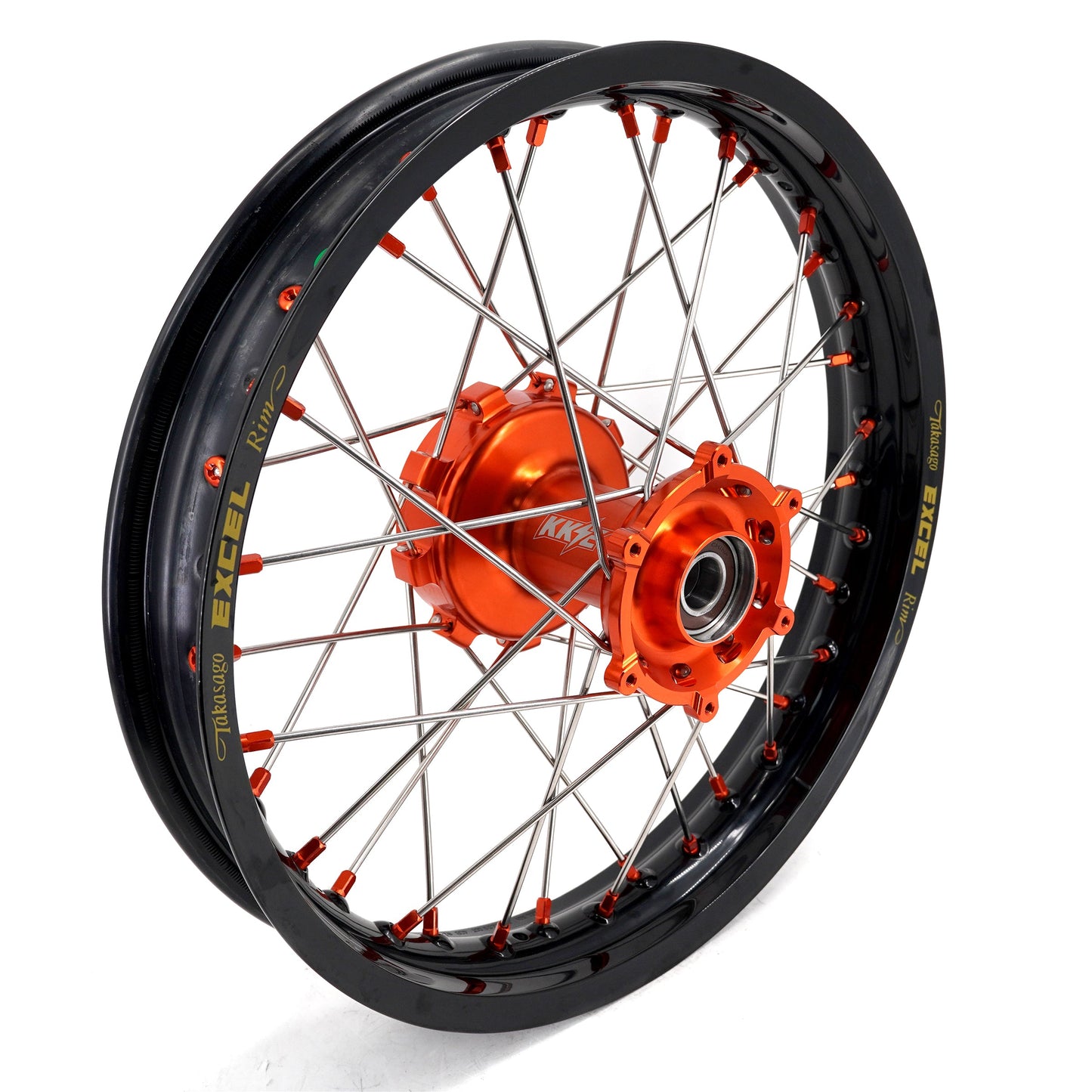 KKE 1.85-21" & 2.5-18" Motorcycle Tubed Spoke Wheels With Takasago EXCEL Rims Fit KTM790 Adventure R 2019-2022