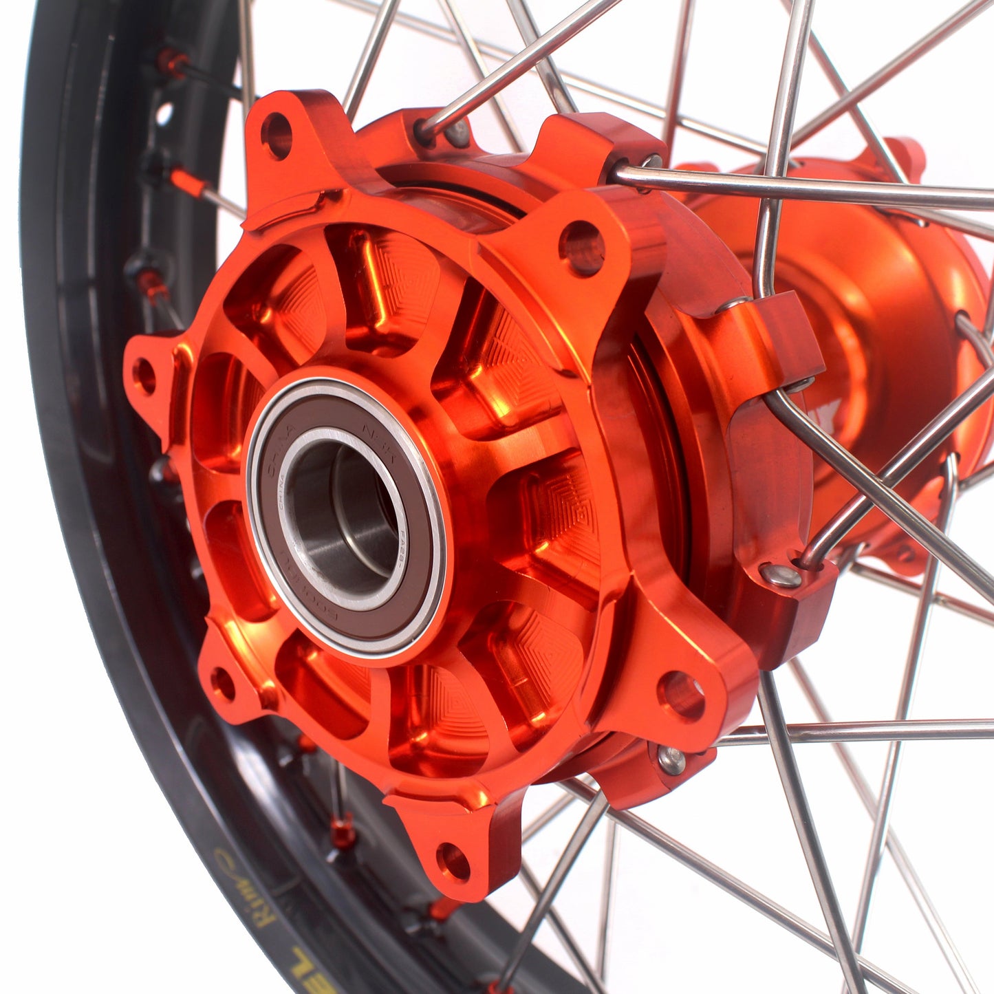 KKE 1.85-21" & 2.5-18" Motorcycle Tubed Spoke Wheels With Takasago EXCEL Rims Fit KTM790 Adventure R 2019-2022