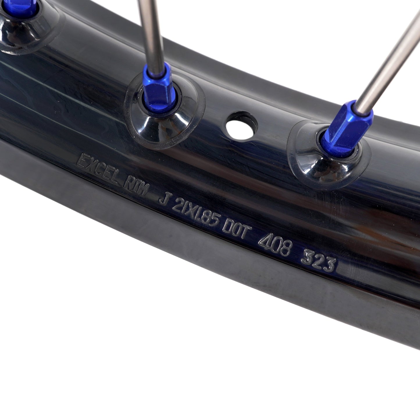 KKE 1.85*21 & 2.5*18 Motorcycle Tubed Spoke Wheels With Takasago EXCEL Rims Fit Yamaha Tenere 700 2019-2025