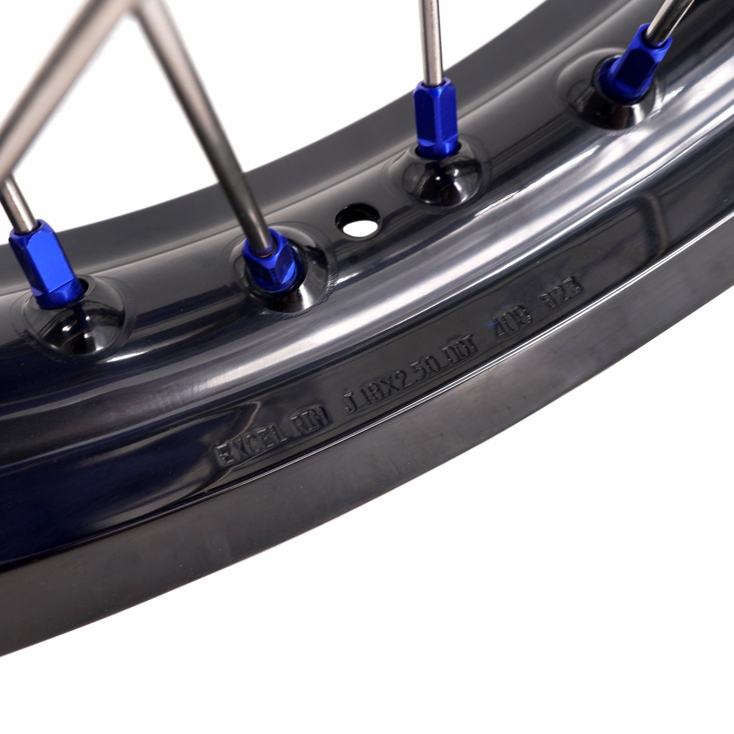 KKE 1.85*21 & 2.5*18 Motorcycle Tubed Spoke Wheels With Takasago EXCEL Rims Fit Yamaha Tenere 700 2019-2025