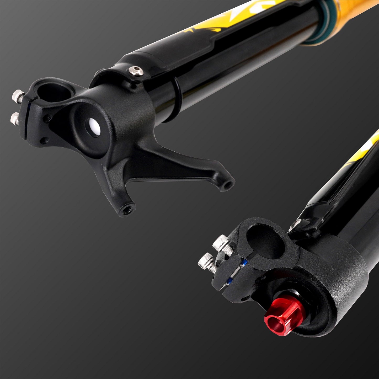 KKE 35MM Upgraded 5.5 Version Front Suspension Fork Fit Surron Light Bee, E-Ride Pro-SS, Talaria Sting MX3/MX4/R (Collective)