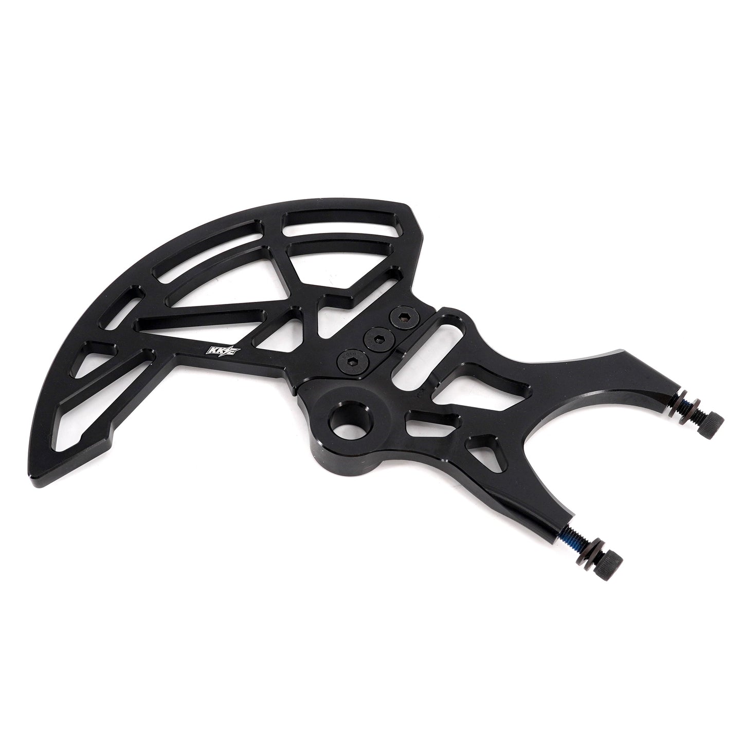 KKE Aluminum Rear Brake Disc Guard Fit Rawrr Mantis, Mantis X Red and Black (Collective)