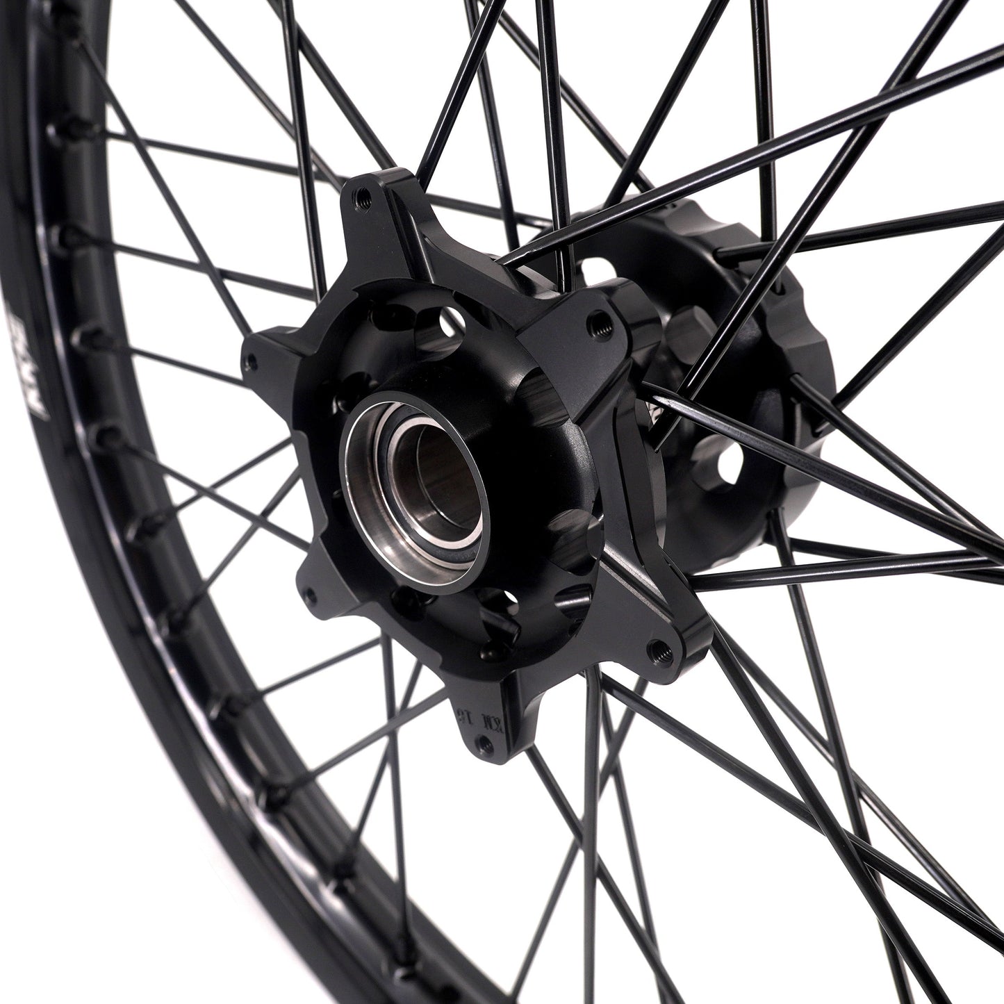 KKE Enduro 1.6*21" & 2.15*18" CNC Hub Electric Dirtbike Alloy Wheels Rims Fit STARK VARG All Black