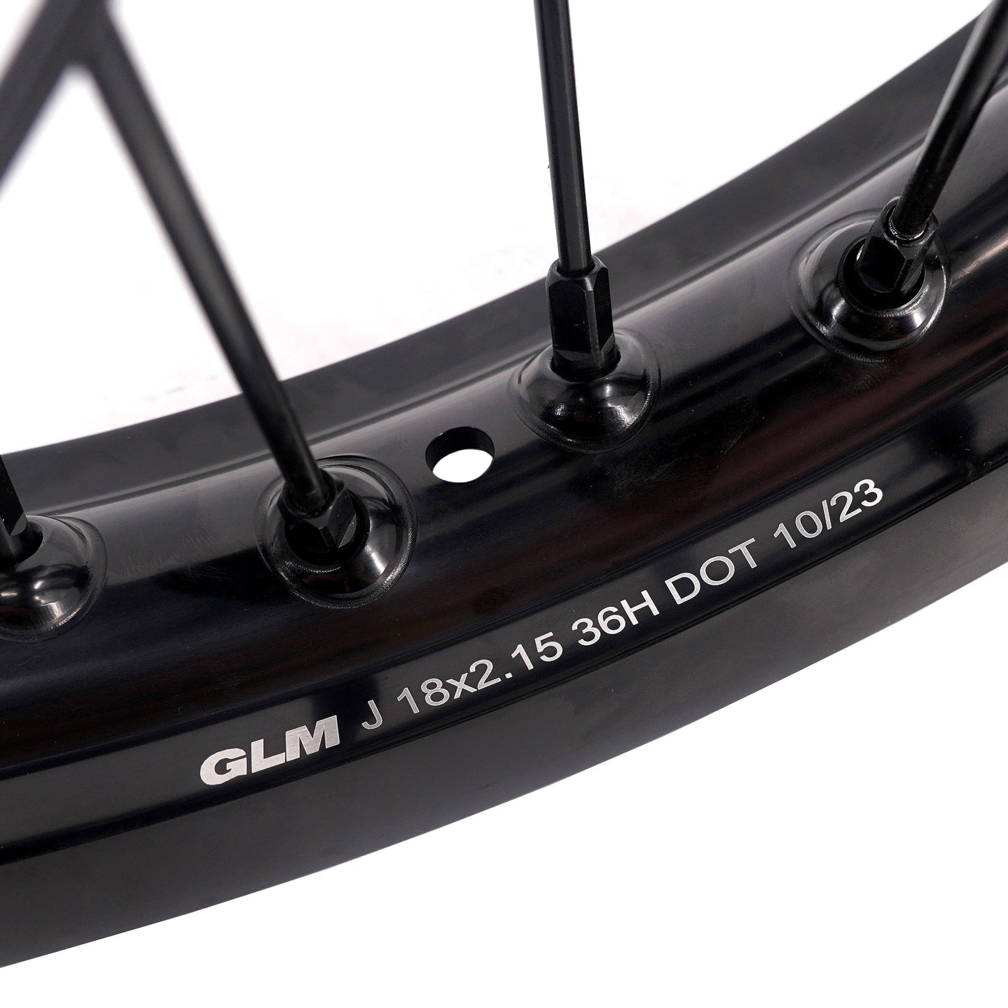 KKE Enduro 1.6*21" & 2.15*18" CNC Hub Electric Dirtbike Alloy Wheels Rims Fit STARK VARG All Black