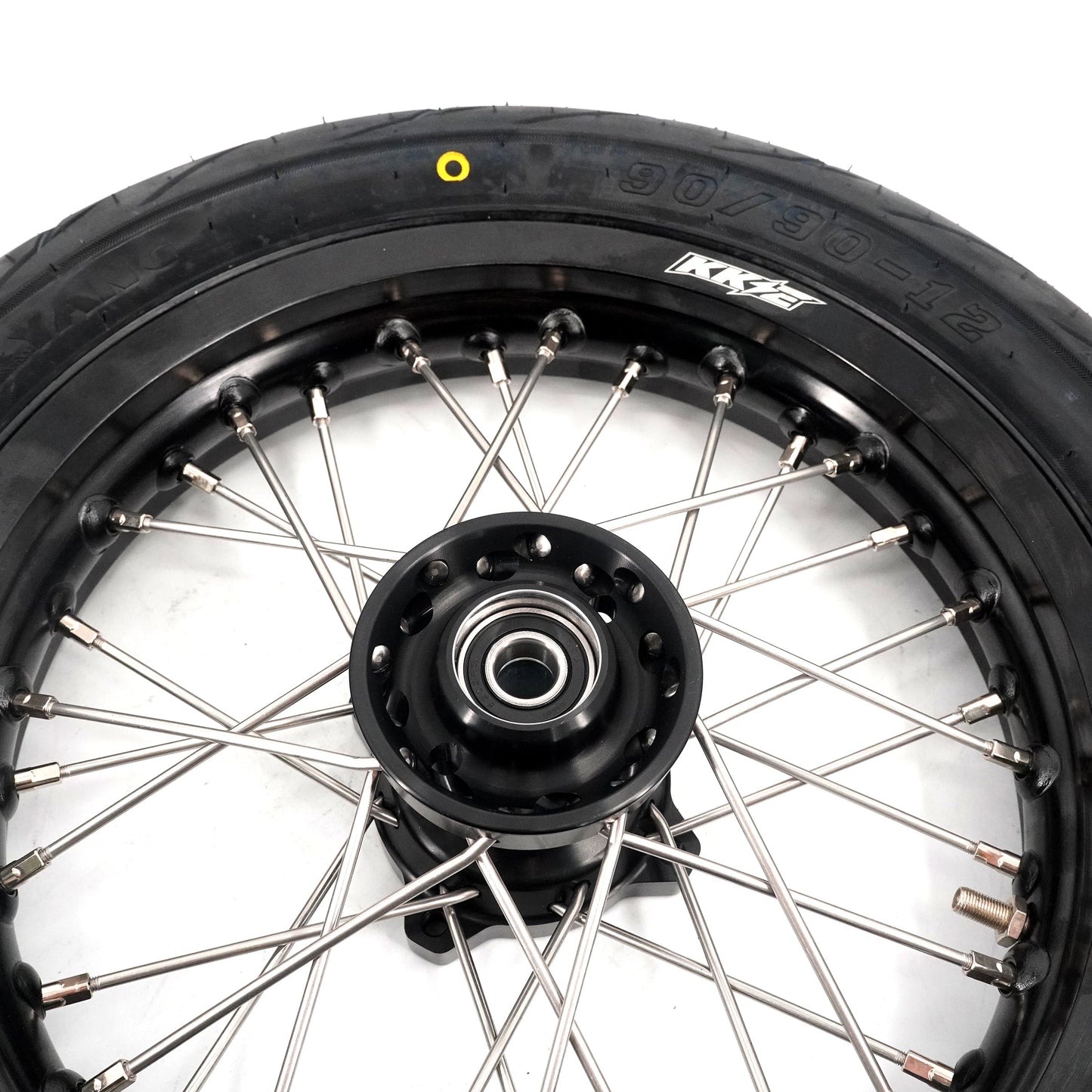 KKE 1.85*12'' & 2.15*12'' E-Bike Mini Wheels Kit with Tires Fit For Rawrr Mantis Mini 2024, Mini R/R17 2025-2026 Black