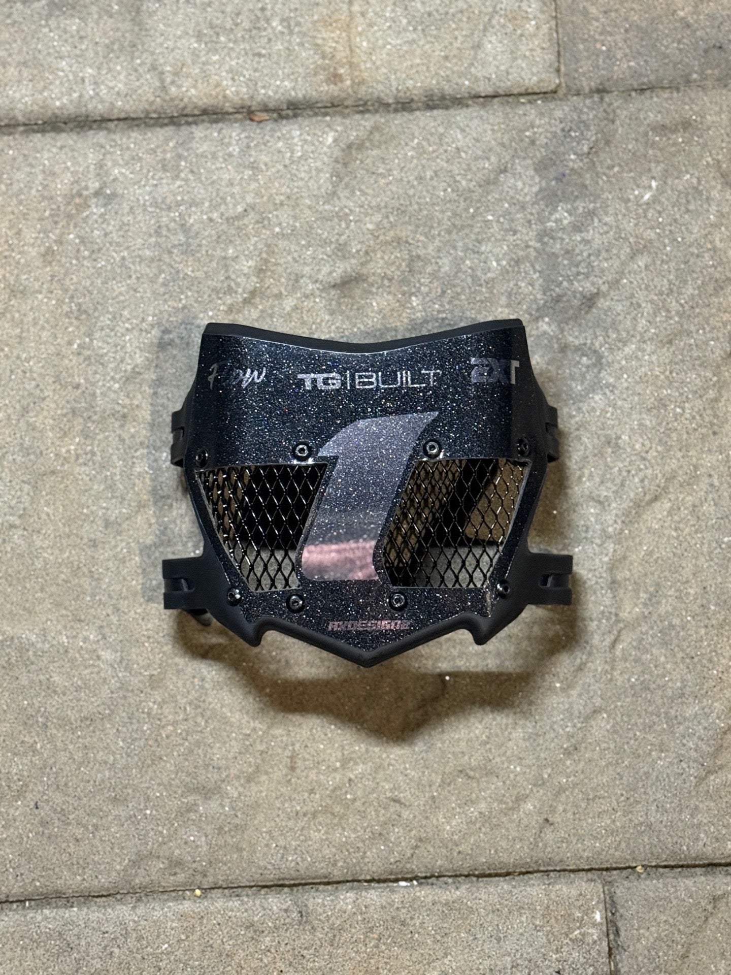 AXD Vented Surron Plate (Black)