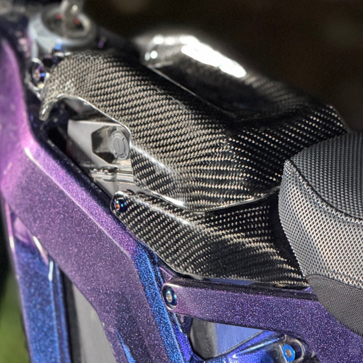E-Ride Pro Carbon Fiber Battery Lid Lock (Pre-Order)