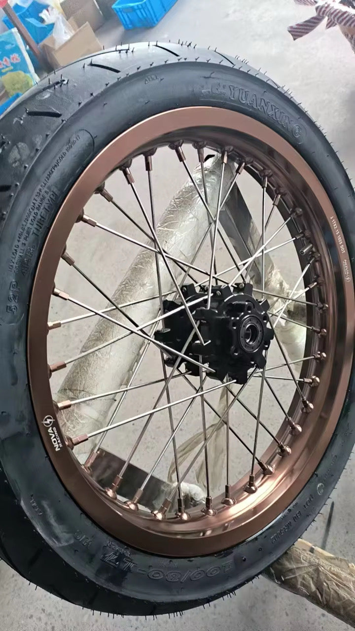 Nova Racing Supermoto Wheel Set
