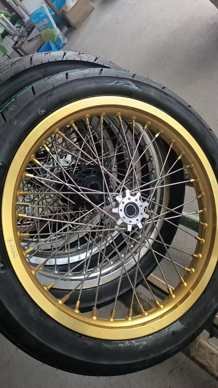 Nova Racing Supermoto Wheel Set