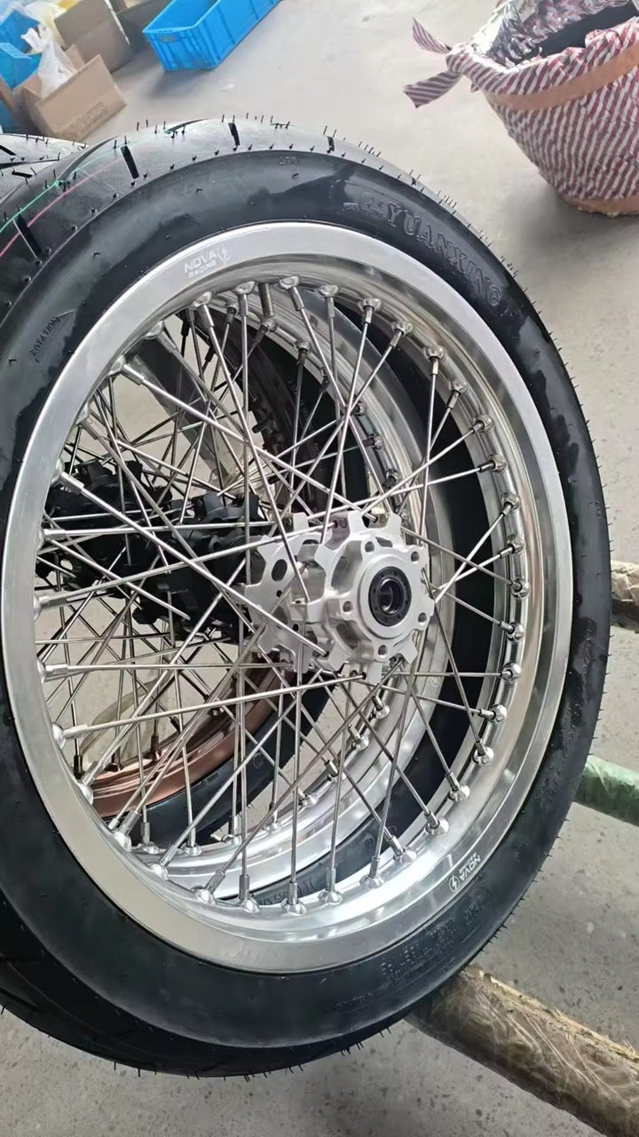 Nova Racing Supermoto Wheel Set