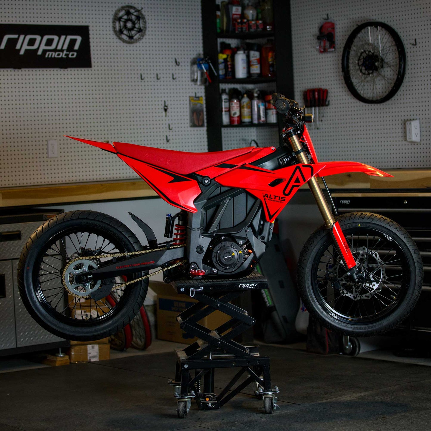 17/17" Blackline Supermoto Wheelset for Altis Sigma