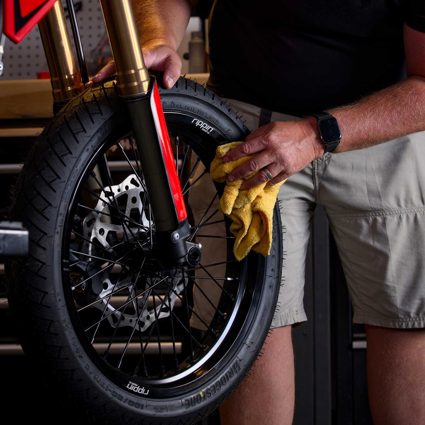 17/17" Blackline Supermoto Wheelset for Altis Sigma