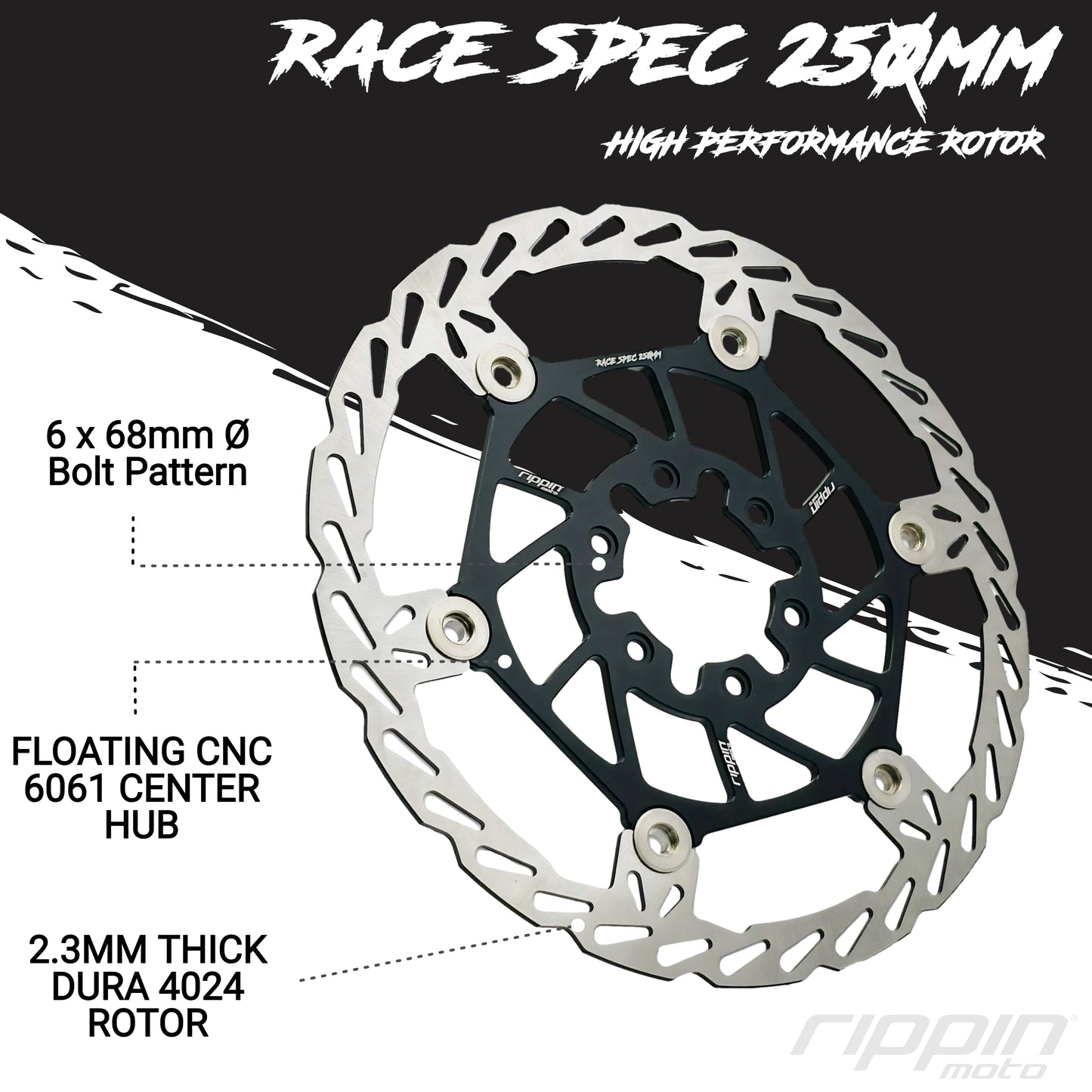 250mm Race Spec Rotor [Rear] for Talaria
