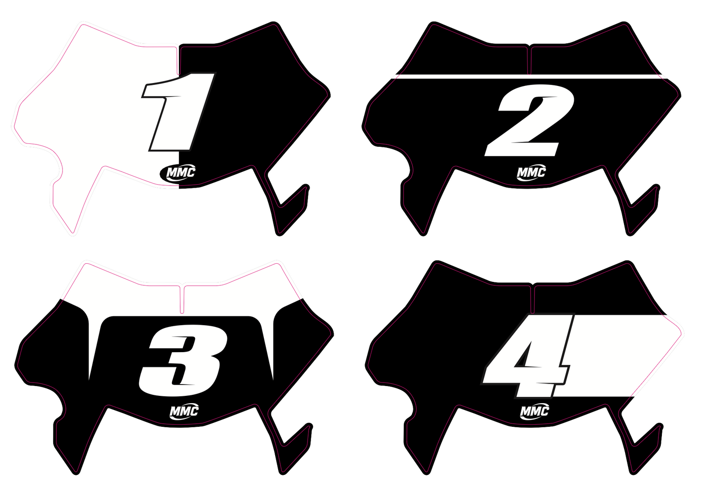 Ultrabee Plate Decal