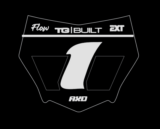 AXD Vented Surron Plate (Black)