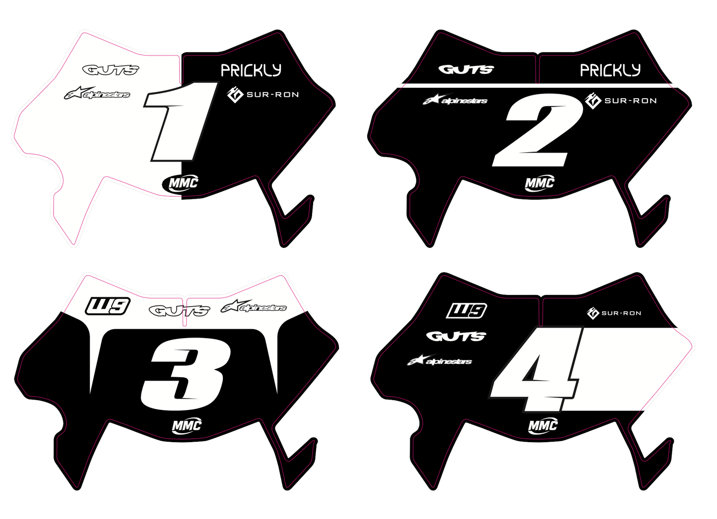 Ultrabee Plate Decal