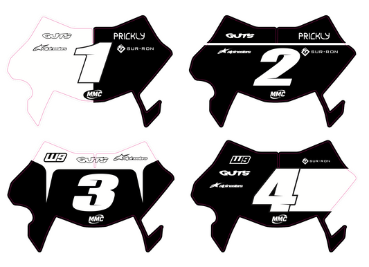 Ultrabee Plate Decal