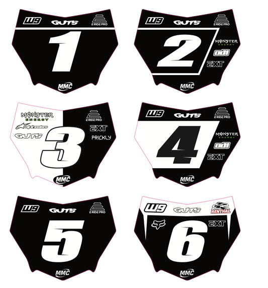 Motocutz Plate Decal