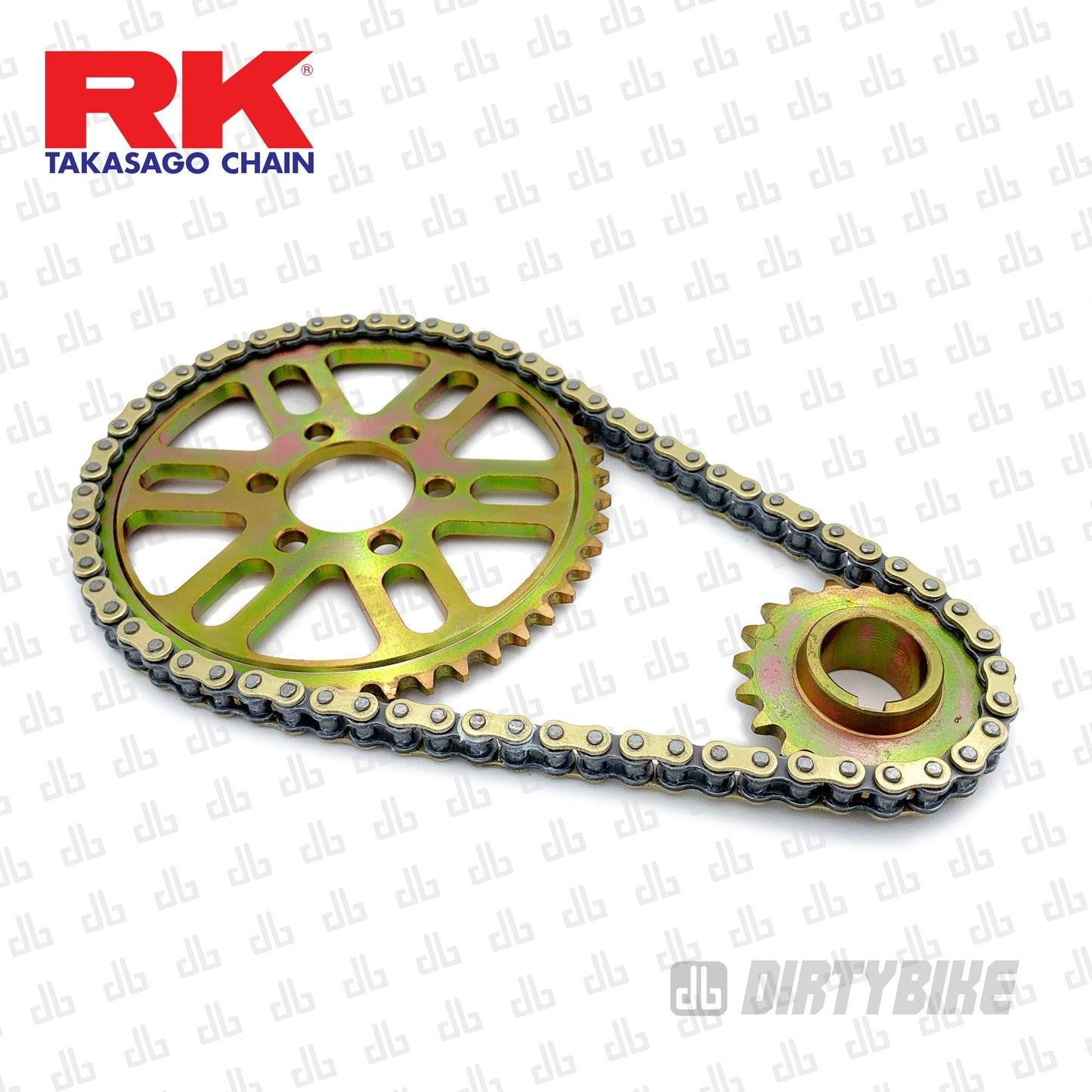 219 RK Non-Sealed Chain | Primary Belt to Chain Conversion Kit | E Ride Pro 2.0