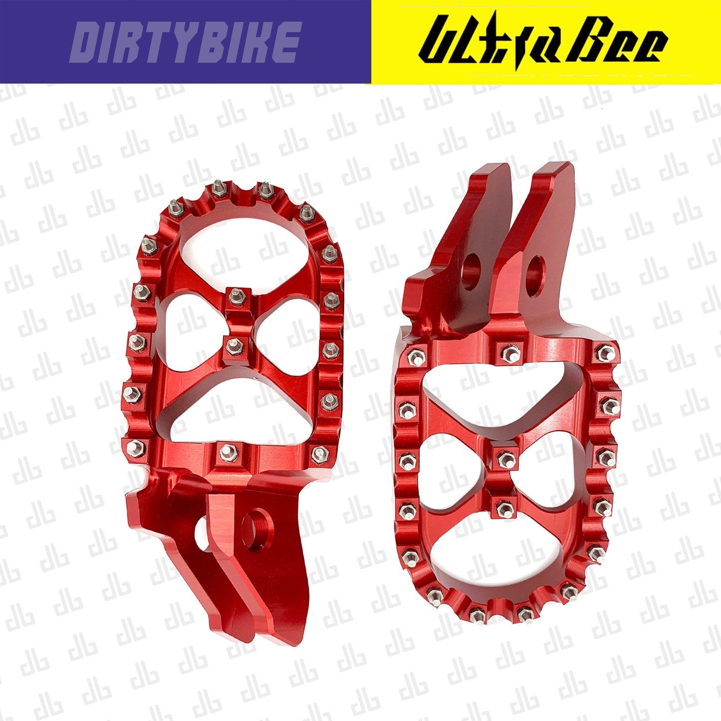 Foot Pegs Aluminum CNC Heavy Duty | Sur-Ron Ultra Bee