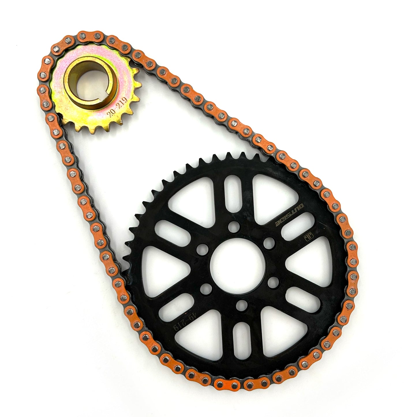 Primary Belt to Chain Conversion Kit | 219 RK Sealed O-Ring |  E Ride Pro SR