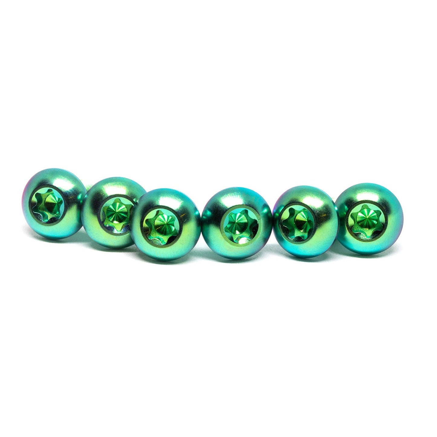 Titanium Front Rotor Bolts 6-Pack [M5x10mm]