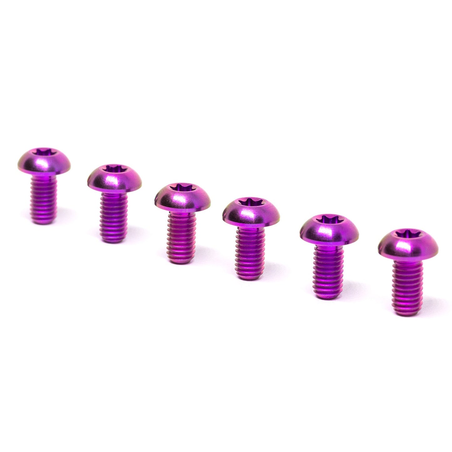 Titanium Front Rotor Bolts 6-Pack [M5x10mm]