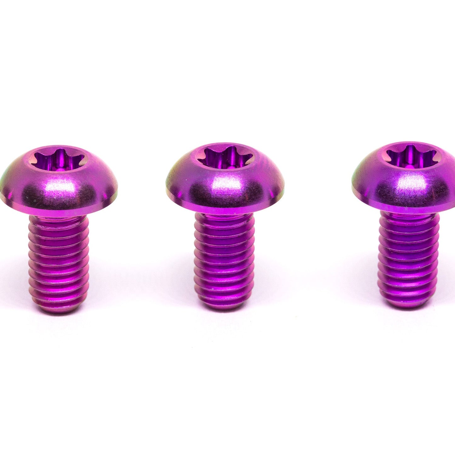Titanium Front Rotor Bolts 6-Pack [M5x10mm]