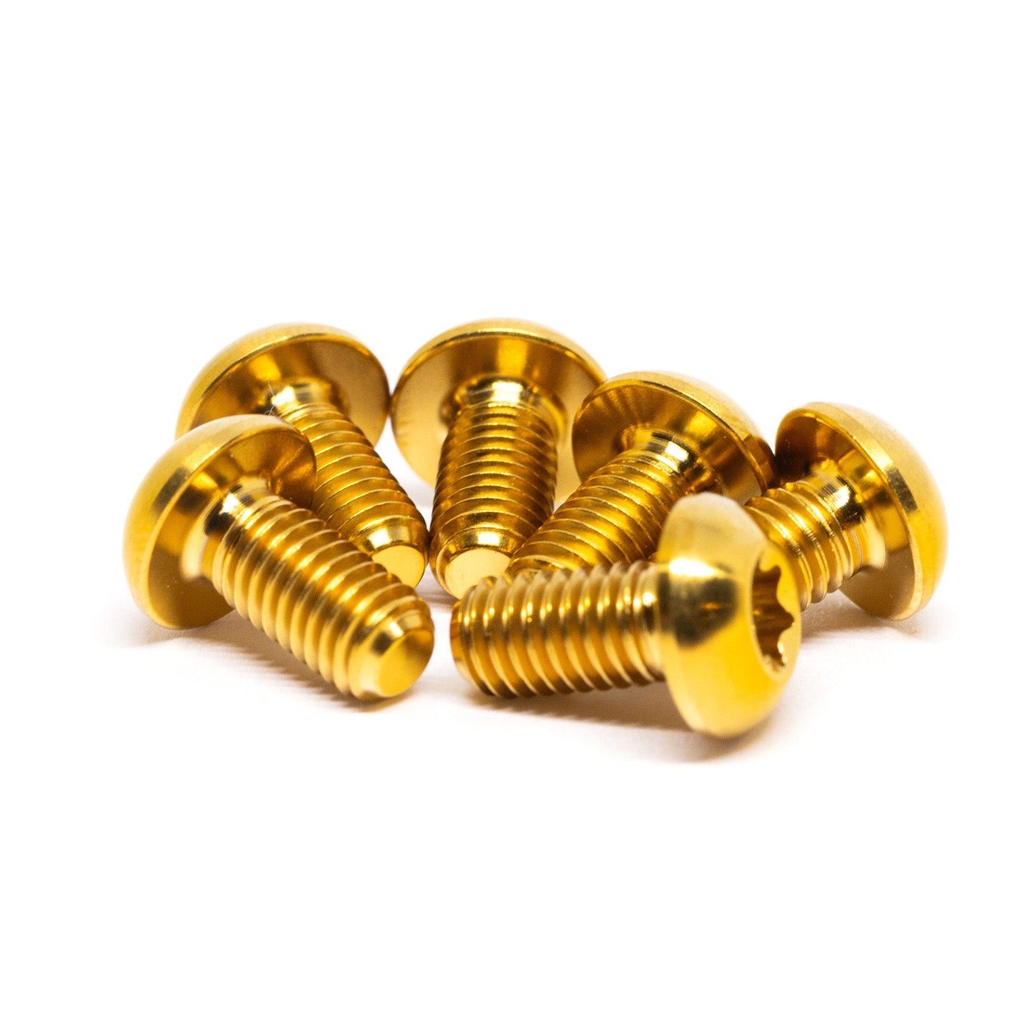 Titanium Front Rotor Bolts 6-Pack [M5x10mm]