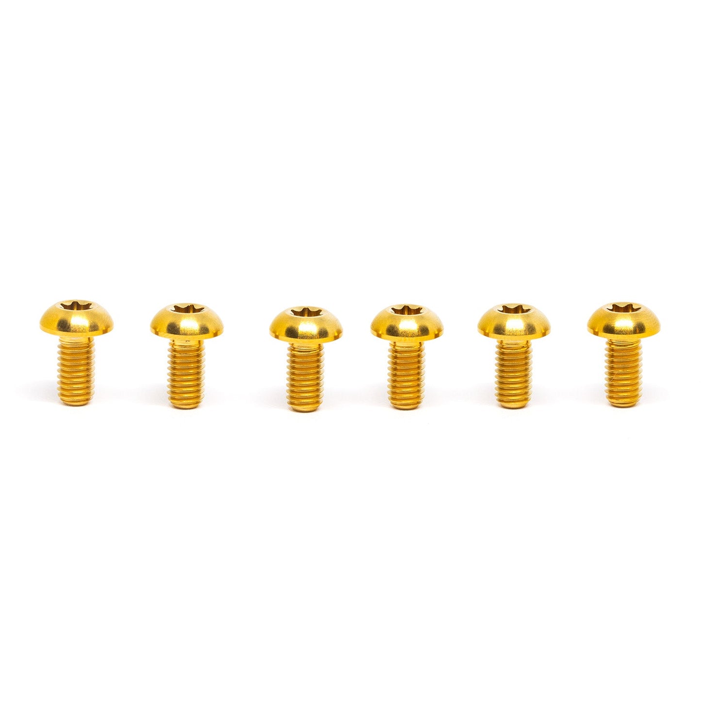 Titanium Front Rotor Bolts 6-Pack [M5x10mm]