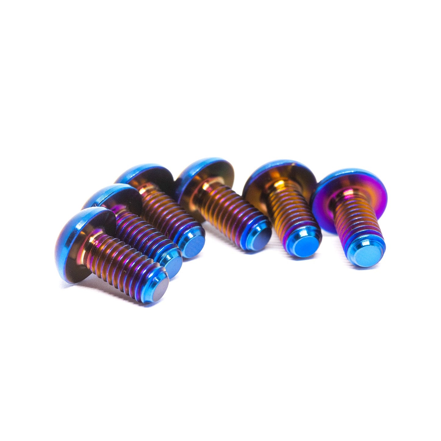 Titanium Front Rotor Bolts 6-Pack [M5x10mm]