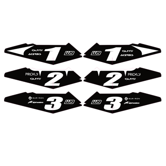 E-bike Side Fender Decal