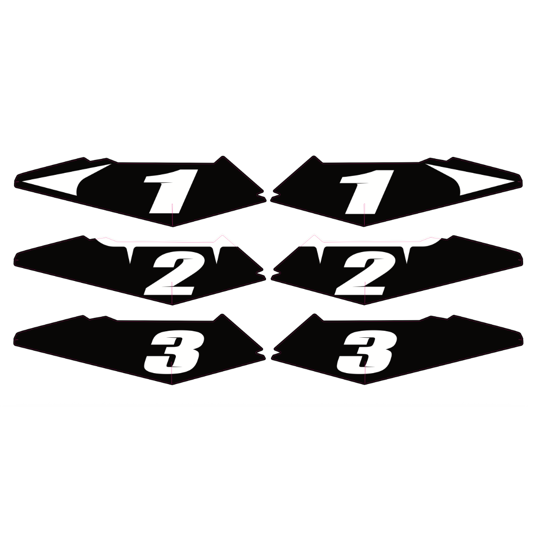 E-bike Side Fender Decal