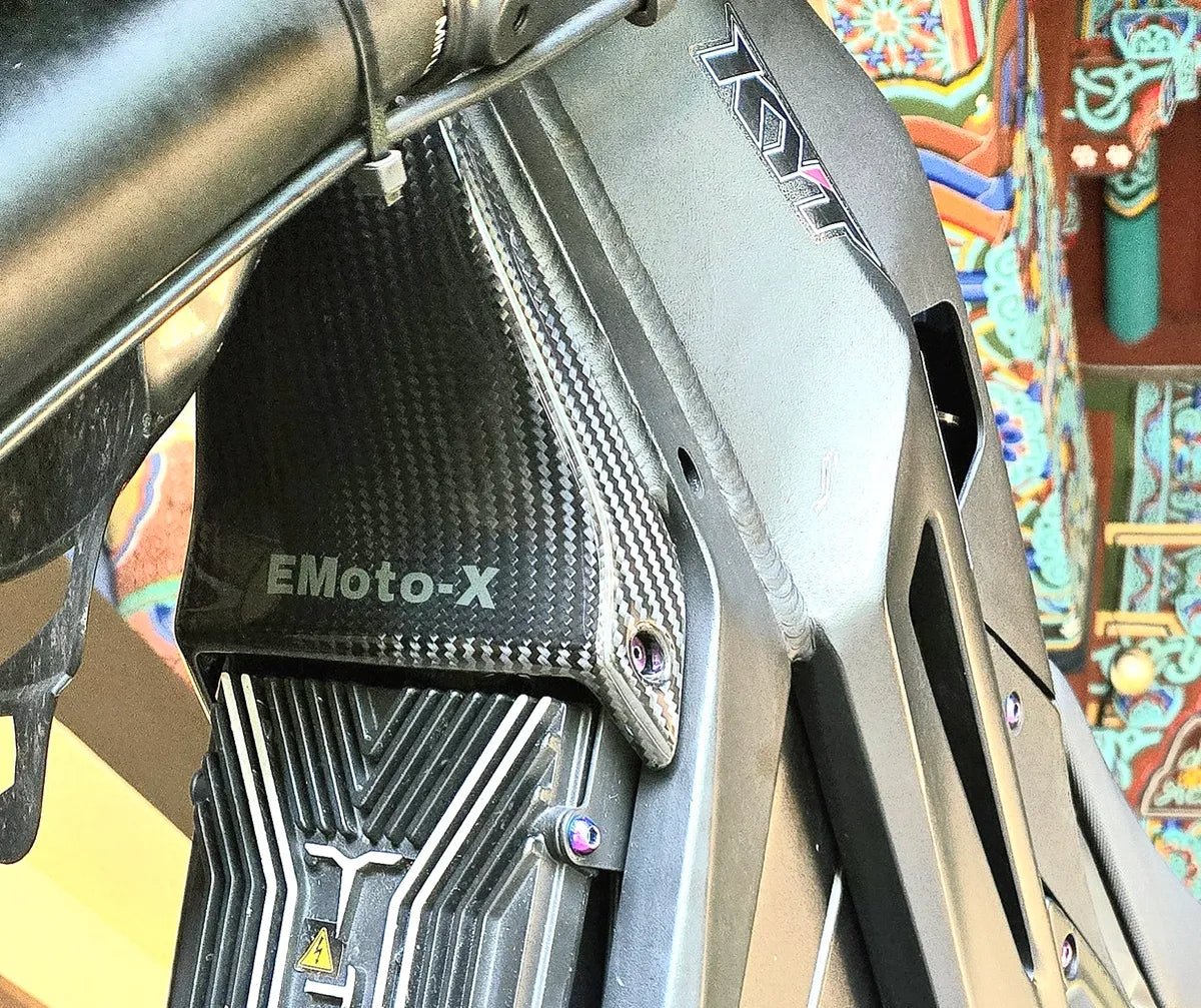 Carbon Fiber (Real) Horn Relocator/ Horn Delete for Talaria Sting MX3/ MX4/ MX5