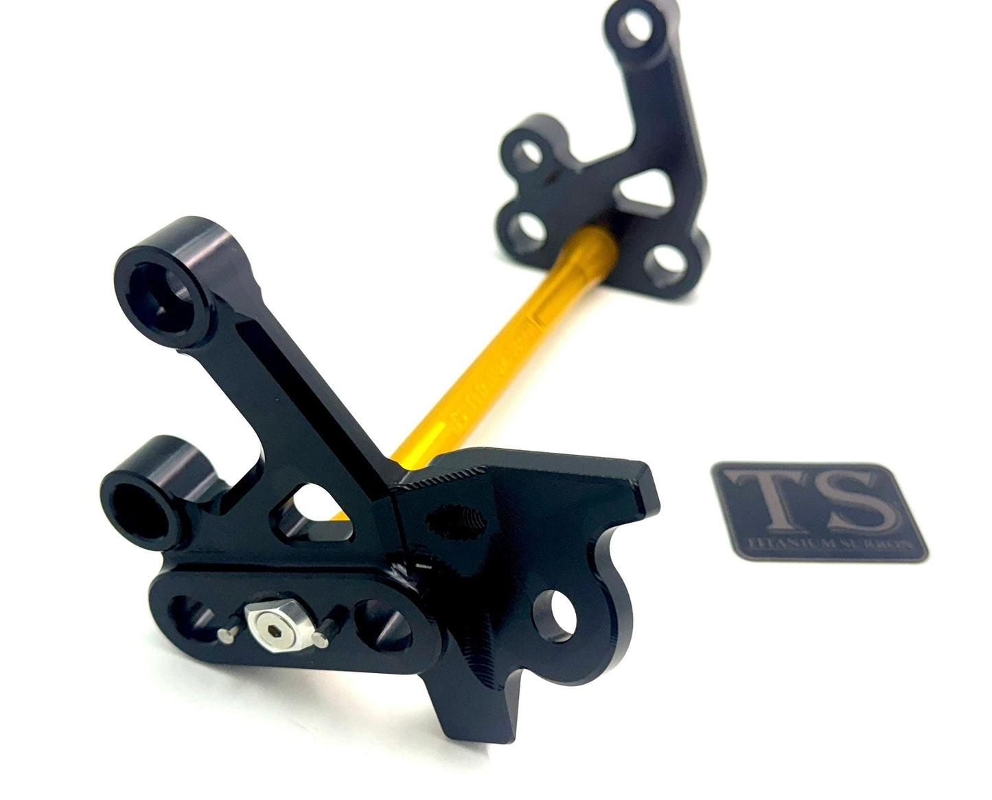 Custom CNC Aluminum Footpeg Bracket Assembly E-Ride Pro