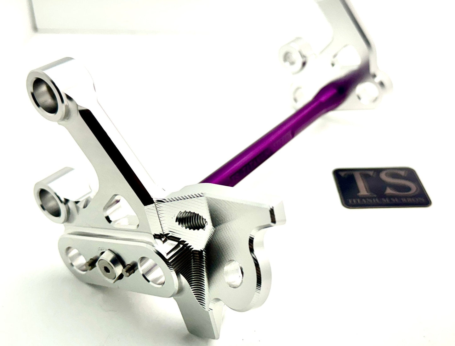 Custom CNC Aluminum Footpeg Bracket Assembly E-Ride Pro