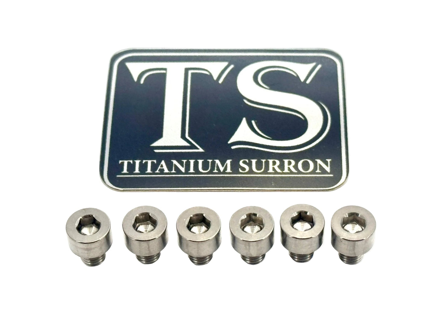 EBMX X9000 Heat Sink Titanium Bolt Kits (6)