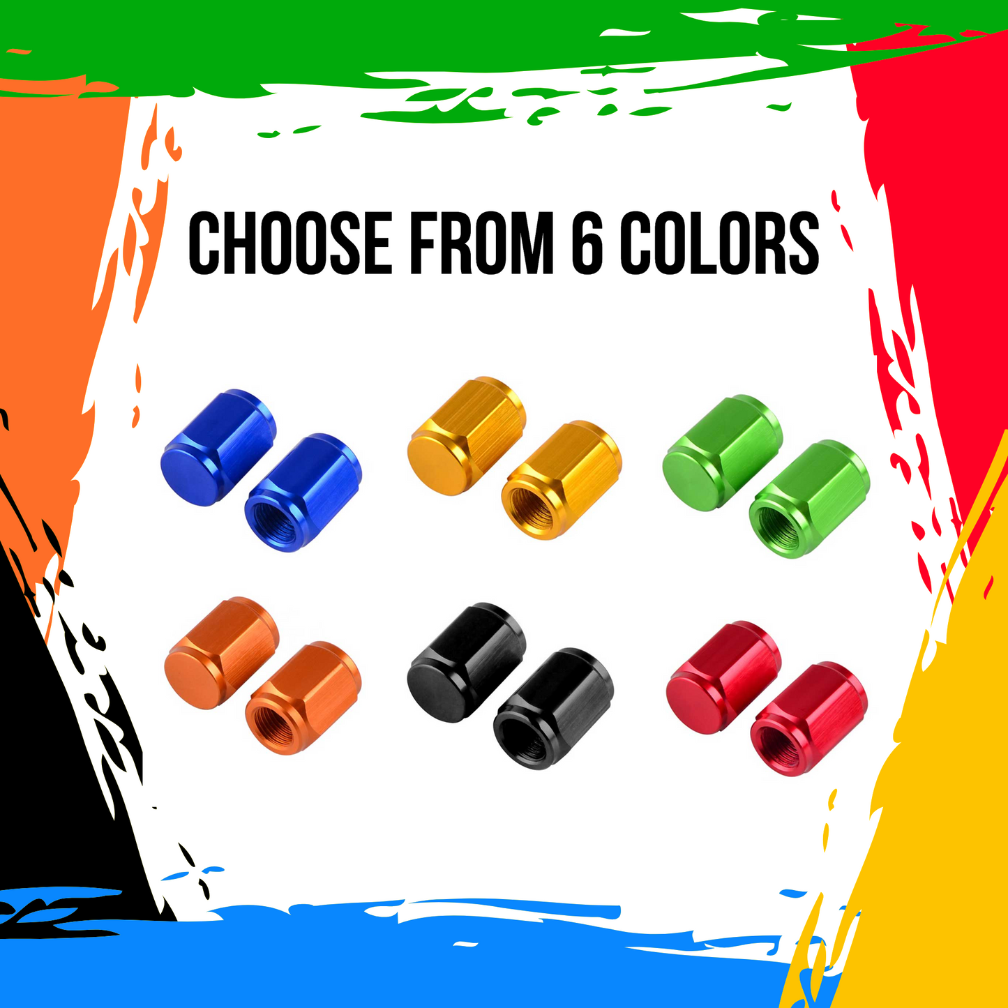 CNC Billet Valve Stem Caps