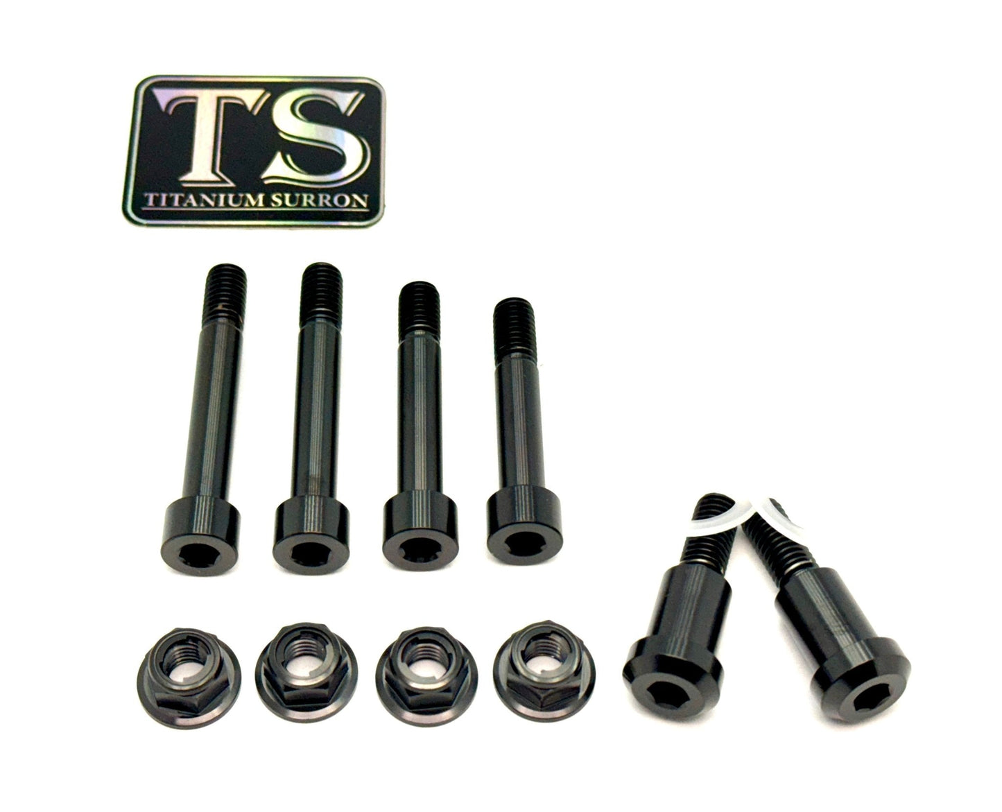 Titanium Rear Suspension/ Linkage Bolt Kit for Surron LBX & Segway X260