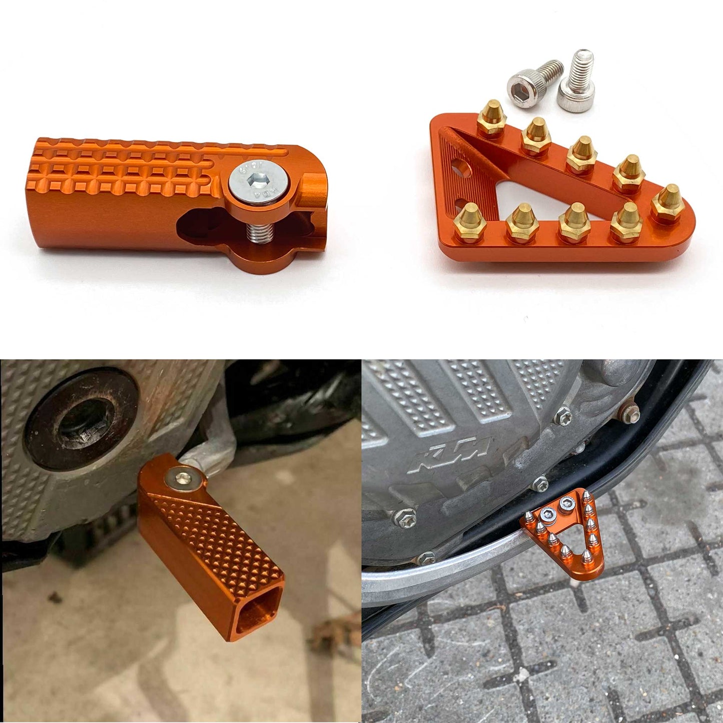 Rippin Moto CNC Brake Pedal & Shift Lever Kit for KTM & Husqvarna