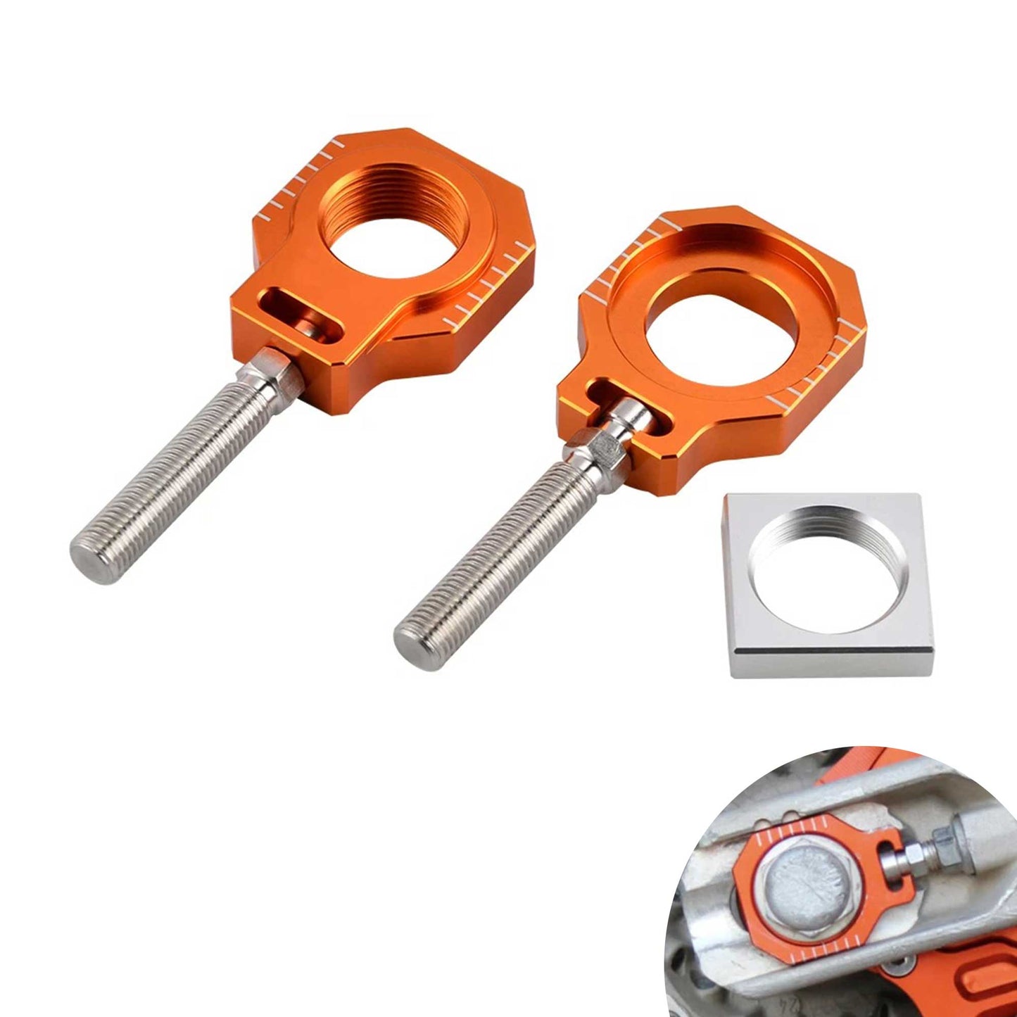 Billet Axle Block Chain Adjuster for KTM & Husqvarna