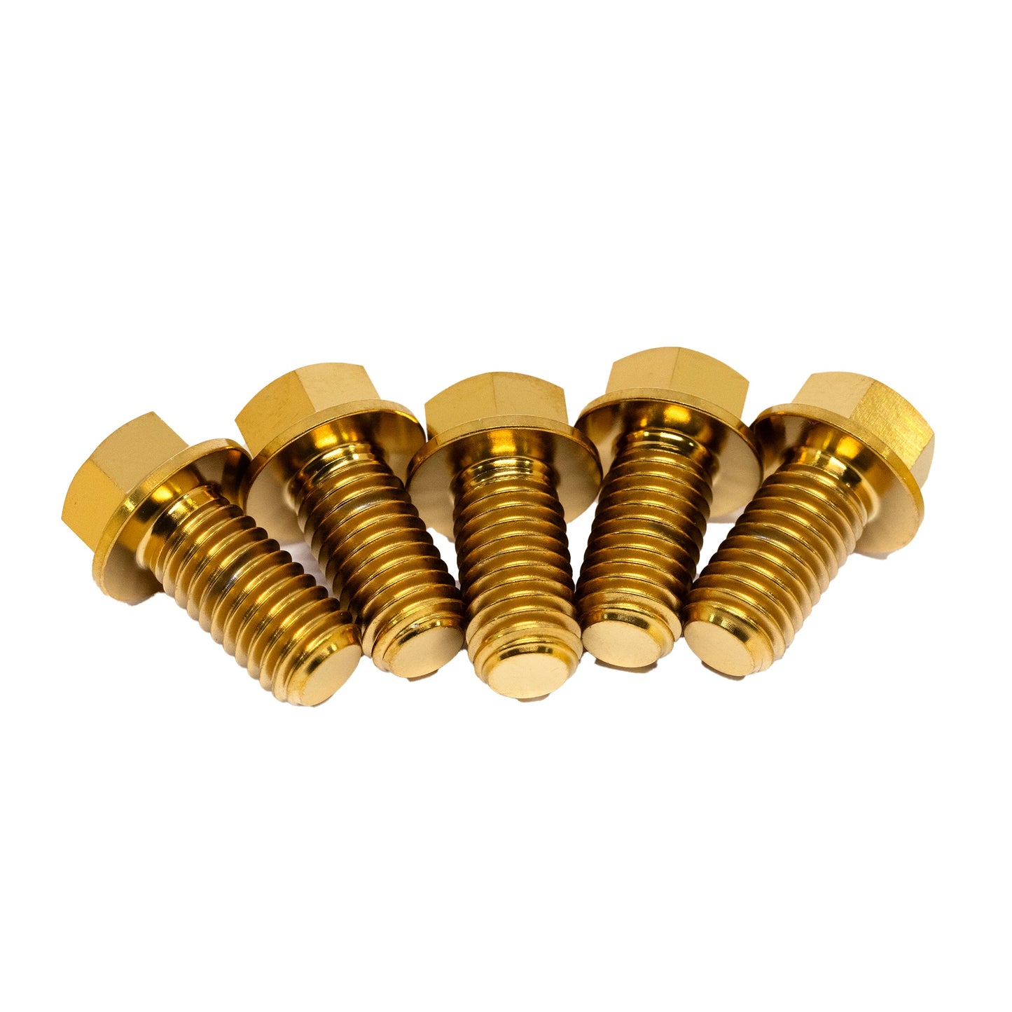 Titanium Sprocket Bolts 5-Pack [M8x16mm]
